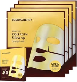 Eqqualberry Collagen Glow Up Hydrogel Mask