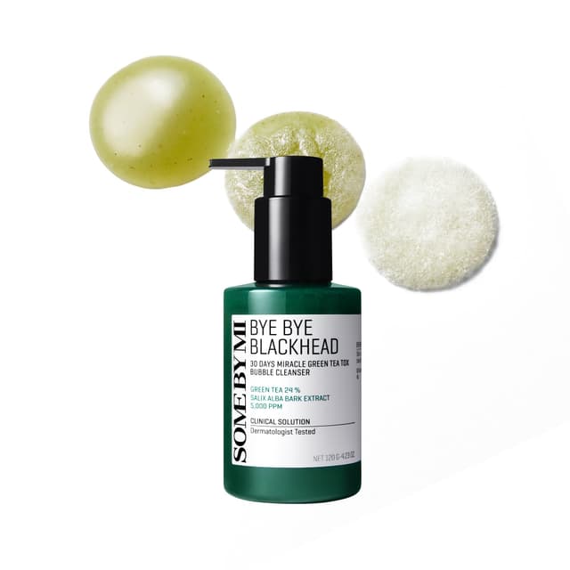 Bye Bye Blackhead 30 Days Miracle Green Tea Tox Bubble Cleanser